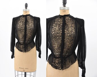 1930s Film Noir blouse