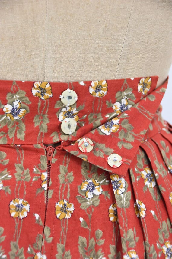 1950s Boulevard Bloom novelty skirt - image 9