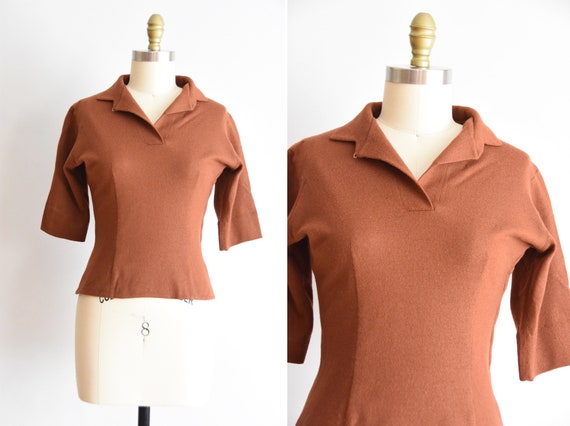 1950s Cinnamon Girl top