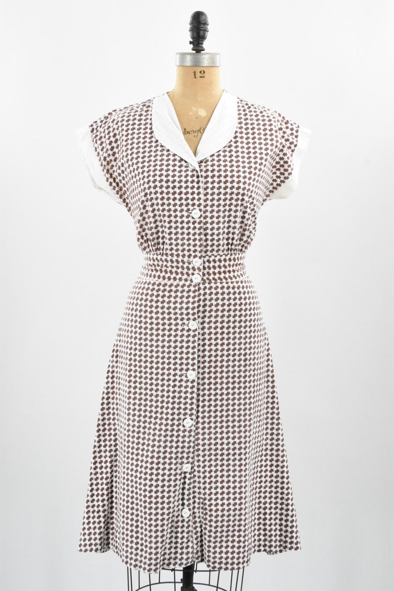 1940s Tetris dress image 6