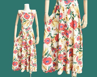 1930s Calendula Fields dress