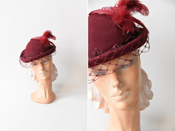 1930s Merlot hat