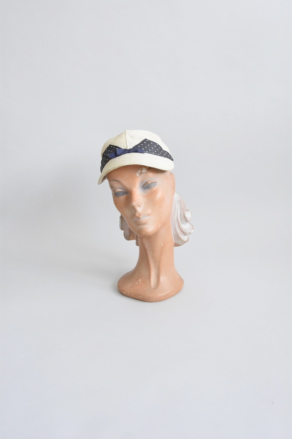 VINTAGE GIRL 1950S RETRO GIMBALS BROTHERS FELT SEMI FUZZY  display picture 3