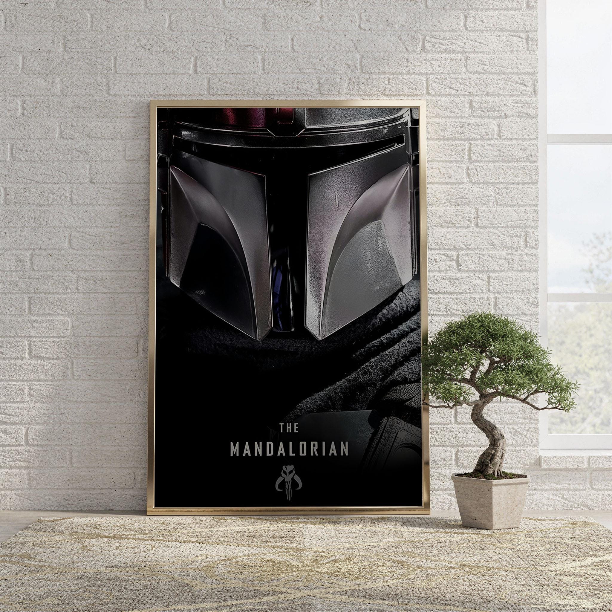 Cinematic Armored Warrior Print