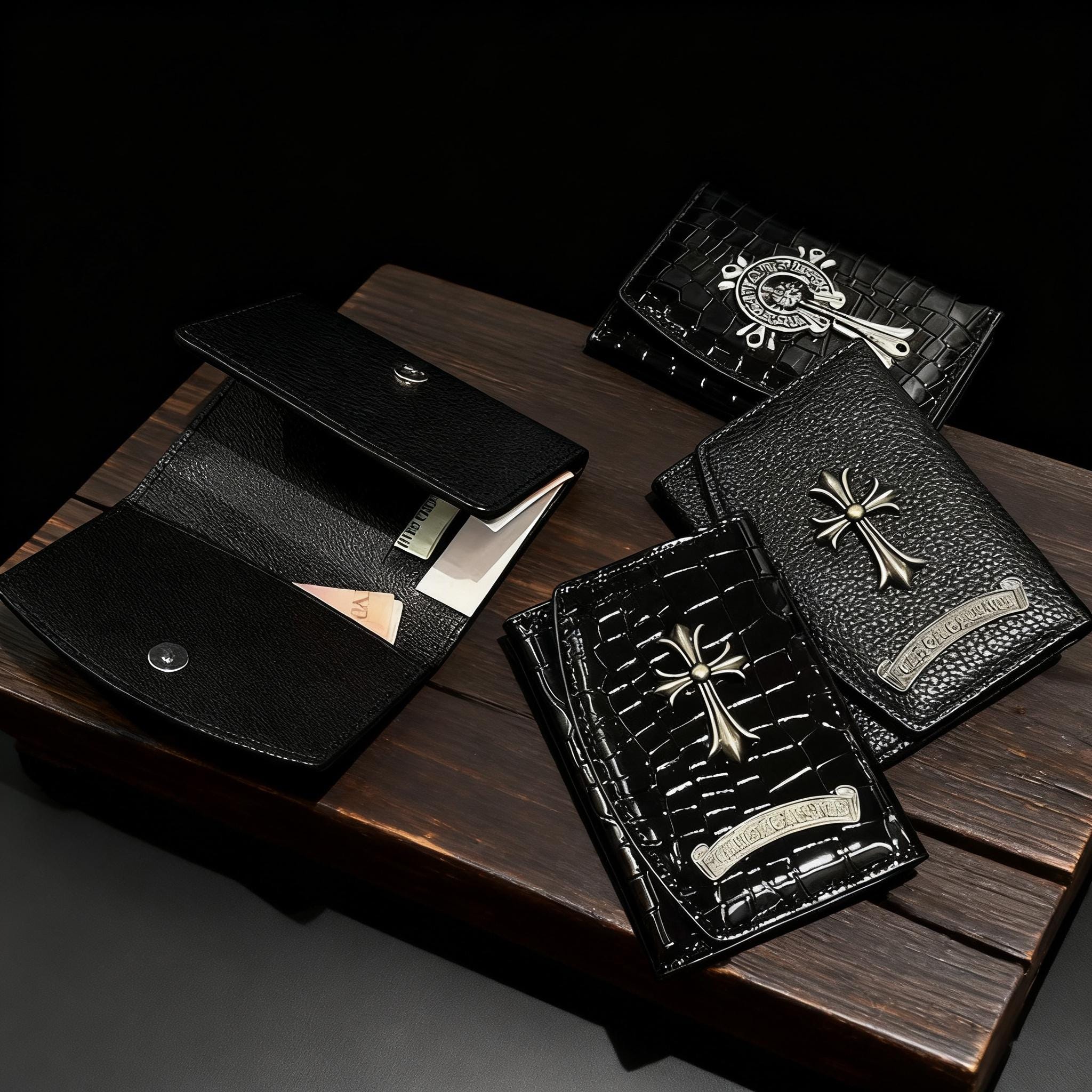 Chrome Hearts Wallet Card Holder - Etsy Hong Kong
