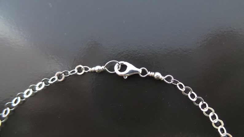 Sterling Silver Tree Charm Anklet Personalized Celtic Tree of Life Initial Ankle Bracelet Personalized Friendship Vegan Friendly Anklet