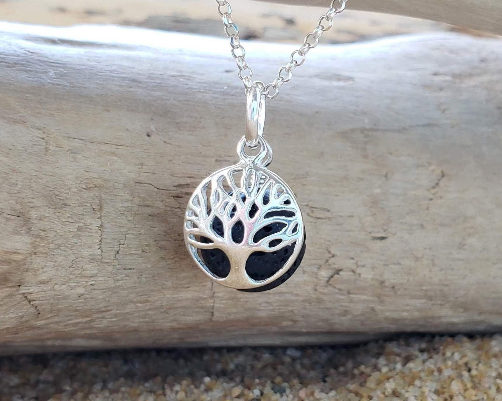 essential oil diffuser pendant necklace
