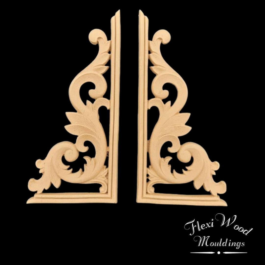 Flexiwood Decorative Corner Set Moulding Onlay FW2160 Etsy