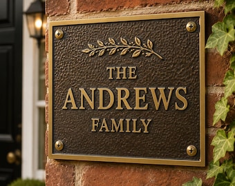 Custom Metal House Sign, Personalized Memorial Plaque with Photo, Pet Loss Plaque, Custom Logo Door Sign, Custom House Number Plaque