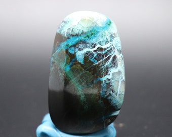 Chrysocolla Malachite Freeform Cabochon