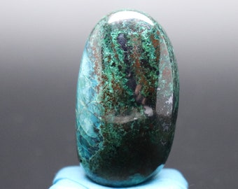 Chrysocolla Malachite Freeform Cabochon