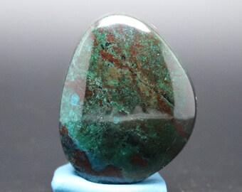 Chrysocolla Malachite Freeform Cabochon