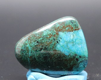 Chrysocolla Malachite Freeform Cabochon