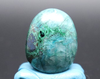 Chrysocolla Malachite Freeform Cabochon