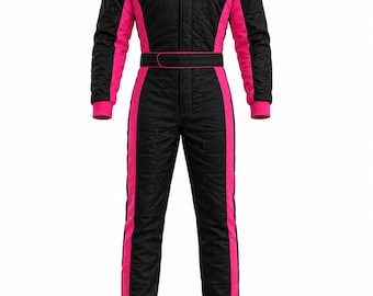 Custom Nomex Fire-Resistant Racing Suit, SFI 3.2A/5 Certified One Piece Auto Race Suit, Personalized Color Design for Men and Women