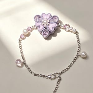 Plum Blossom Bracelet for Women, Daily & Office Wear, Traditional Pankou Craft, Modern Design, Elegant Accessory, Birthday, Anniversary Gift