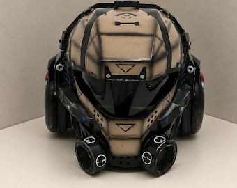 Hełm Titanfall 1 | Hełm Airsoft | Hełm Sci-Fi Gaming | Ręcznie Wykonany Element Kostiumu Titanfall | Prezent dla Gracza | Hełm Titanfall 1
