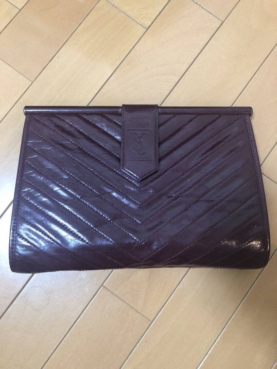 Yves Saint Laurent clutch