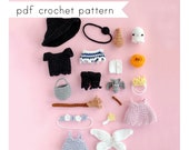 Crochet Halloween Costume Pattern: Amigurumi Doll Dress-Up (PDF)
