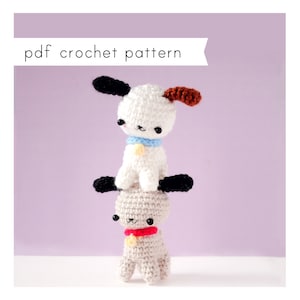 Puppy amigurumi pattern. Dog amigurumi Pdf crochet pattern