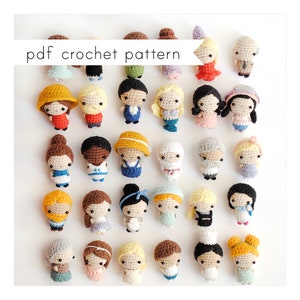 Tiny People amigurumi pattern. Pdf crochet pattern