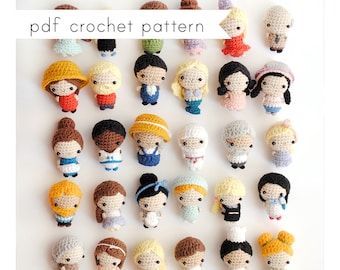Tiny People amigurumi pattern. Pdf crochet pattern