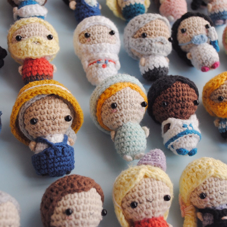 Tiny People amigurumi pattern. Pdf crochet pattern image 3