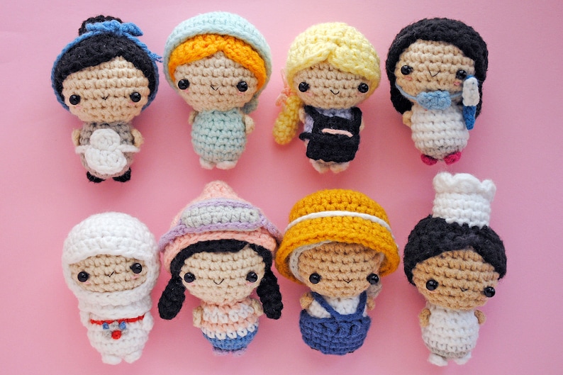 Tiny People amigurumi pattern. Pdf crochet pattern image 5