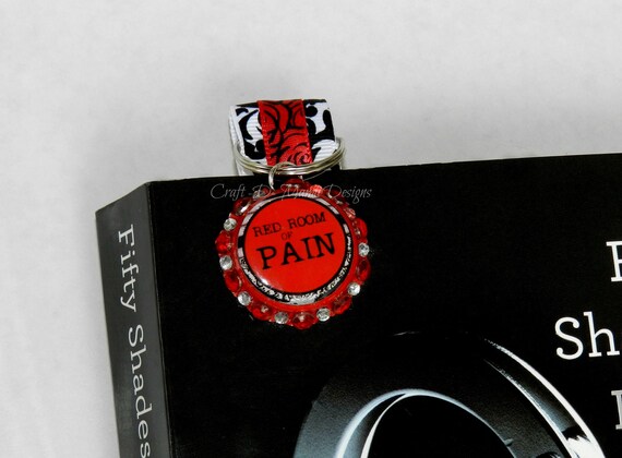 Red Room Of Pain Fifty Shades Of Grey Inspired Bling Bookmark