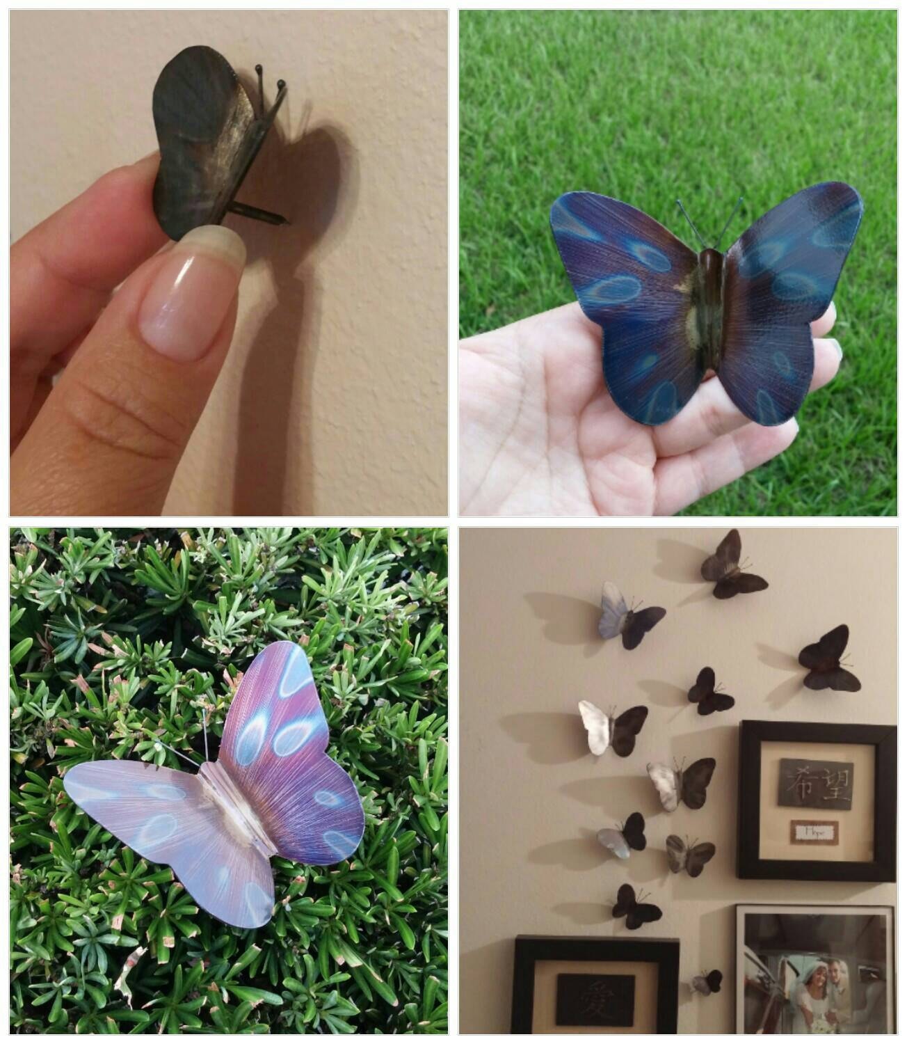 3D Butterfly Wall Art 3D Wall Butterflies for Modern Home Etsy