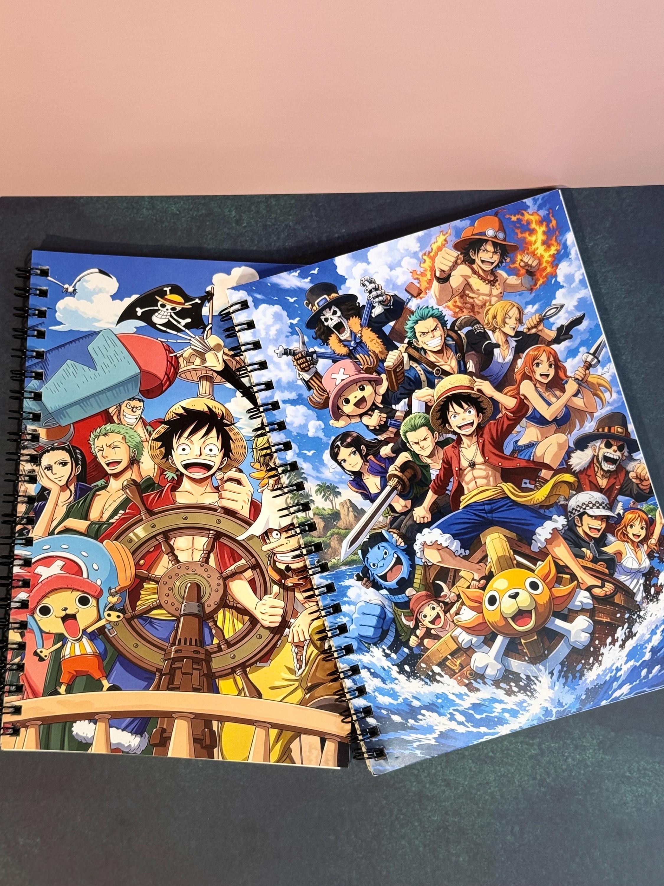 One Piece Notebook - Etsy