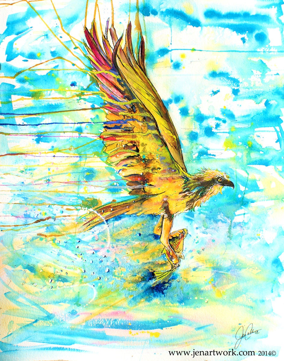 Osprey Tile Osprey Cutting Board Bird Art Bird Kitchen Etsy