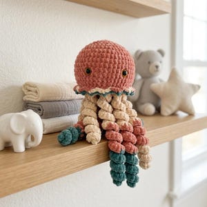 Crochet Octopus Pattern PDF | Beginner Friendly Amigurumi Tentacle Plushie Tutorial (Digital Download)