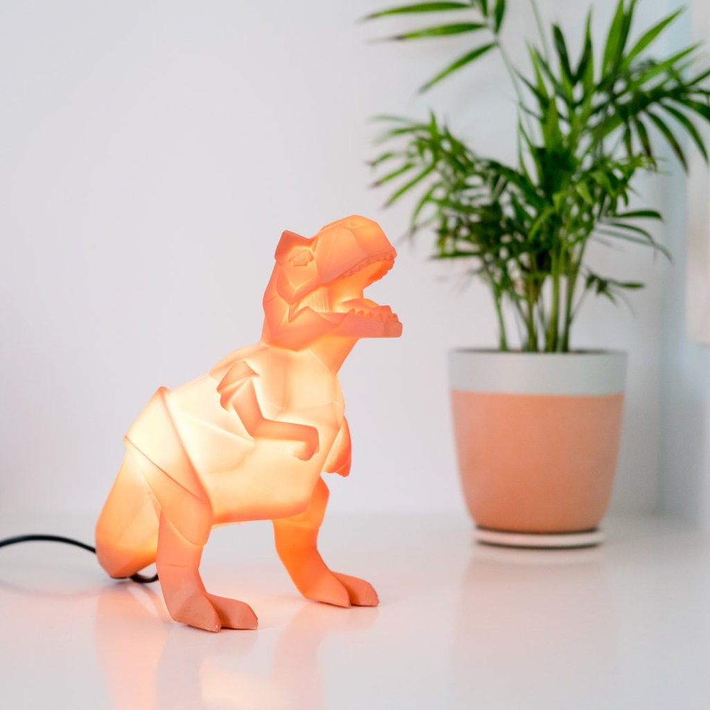 Dinosaur Lamp Etsy Australia