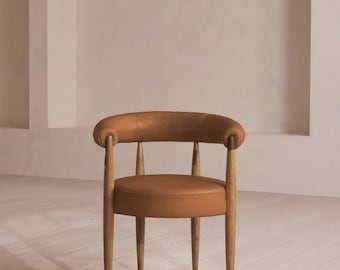 ノルディックレザーダイニングチェア