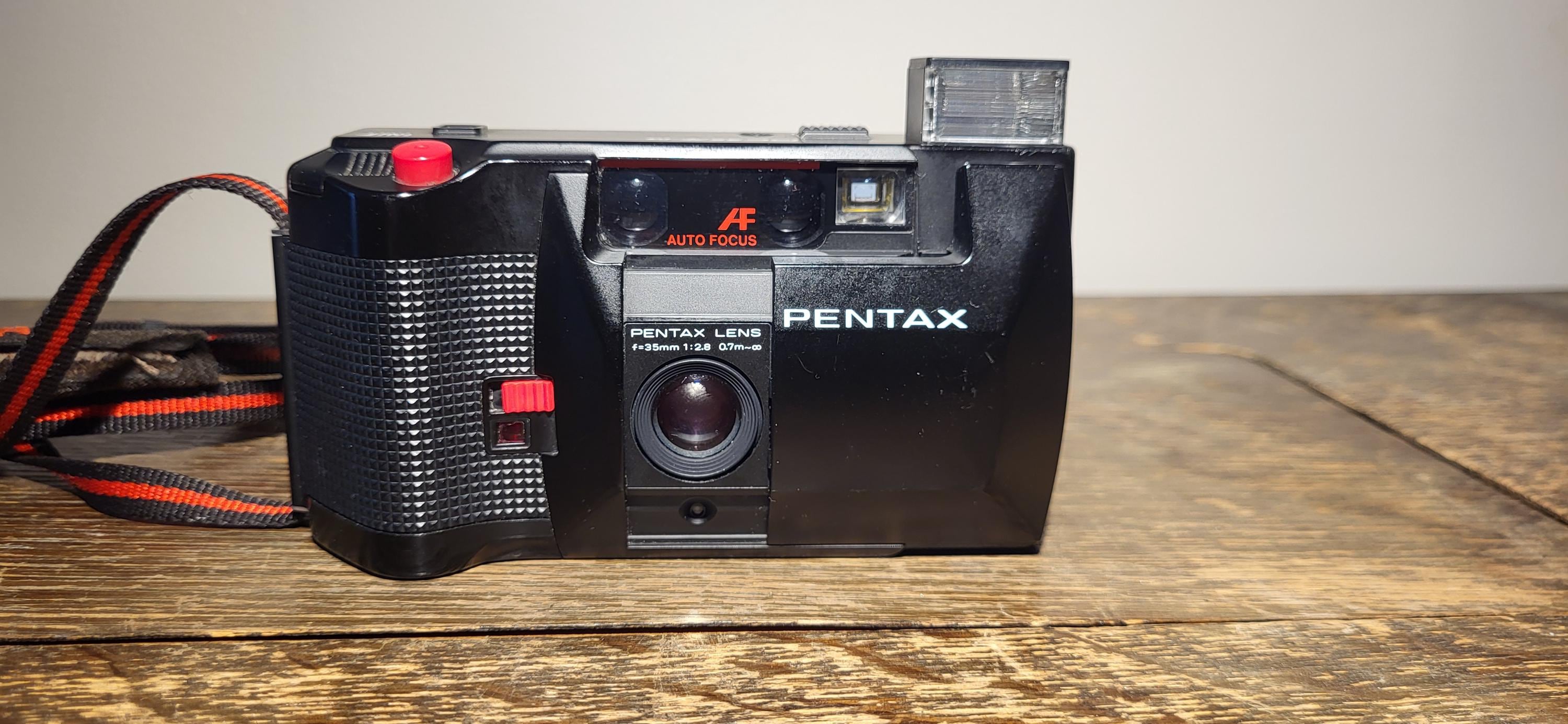 Pentax PC35AF-M Motorized 35mm Film Camera With F/2.8 Lens - Etsy