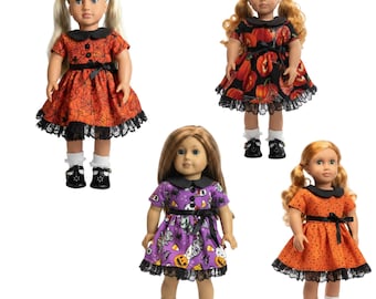 Halloween Doll Dress Collection for 18 Inch Dolls