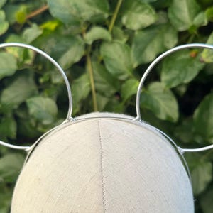 Minimalist Mickey Ears, Minimalist Minnie Ears, Wire Mickey Ears, Basic Mickey Ears, Minnie Ears, Mickey Ears Base, Minimal Ears, Park Ears