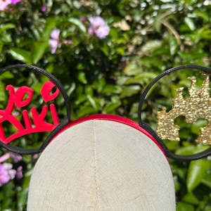 Personalized Mickey Ears, Personalized Minnie Ears, Castle Mickey Ears, Mickey Mouse Ears, Minnie Ears, Name Mickey Ears, Disney Ears