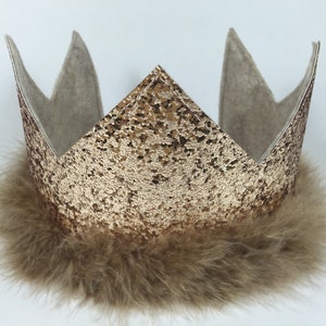 Felt and Fur Birthday/Costume Crown - DELUXE Version, Large - Where the Wild Things Are - King of All the Wild Things