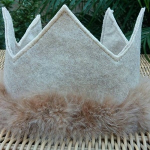 Felt and Fur Birthday/Costume Crown Where the Wild Things Are King of All the Wild Things image 3