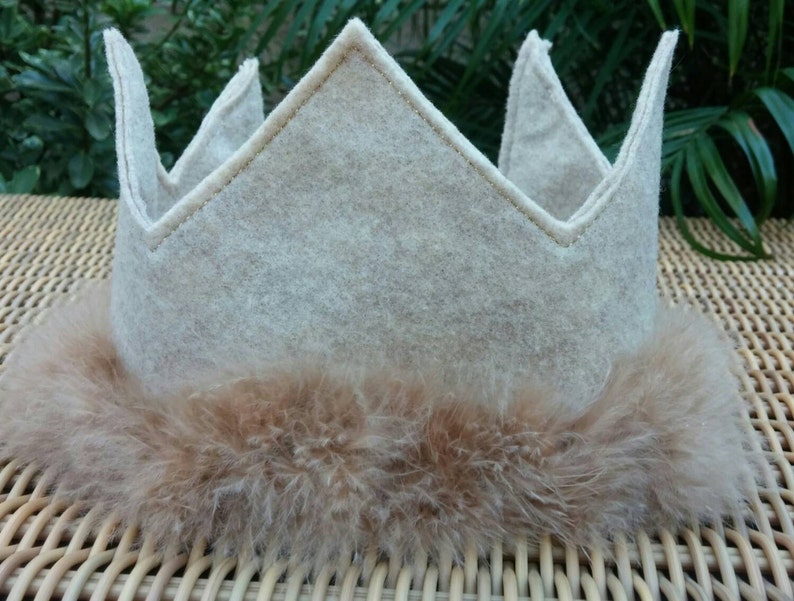 Felt and Fur Birthday/Costume Crown Where the Wild Things Are King of All the Wild Things image 3