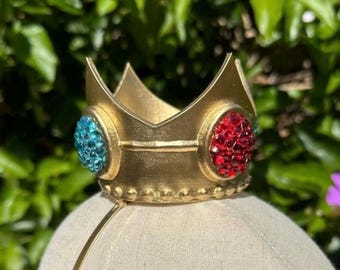 Peach-Krone – Mario Bros. – Prinzessin Peach Cosplay – Swarovski – Mario Brothers Cosplay – Prinzessin Peach-Krone – Peach Cosplay-Krone