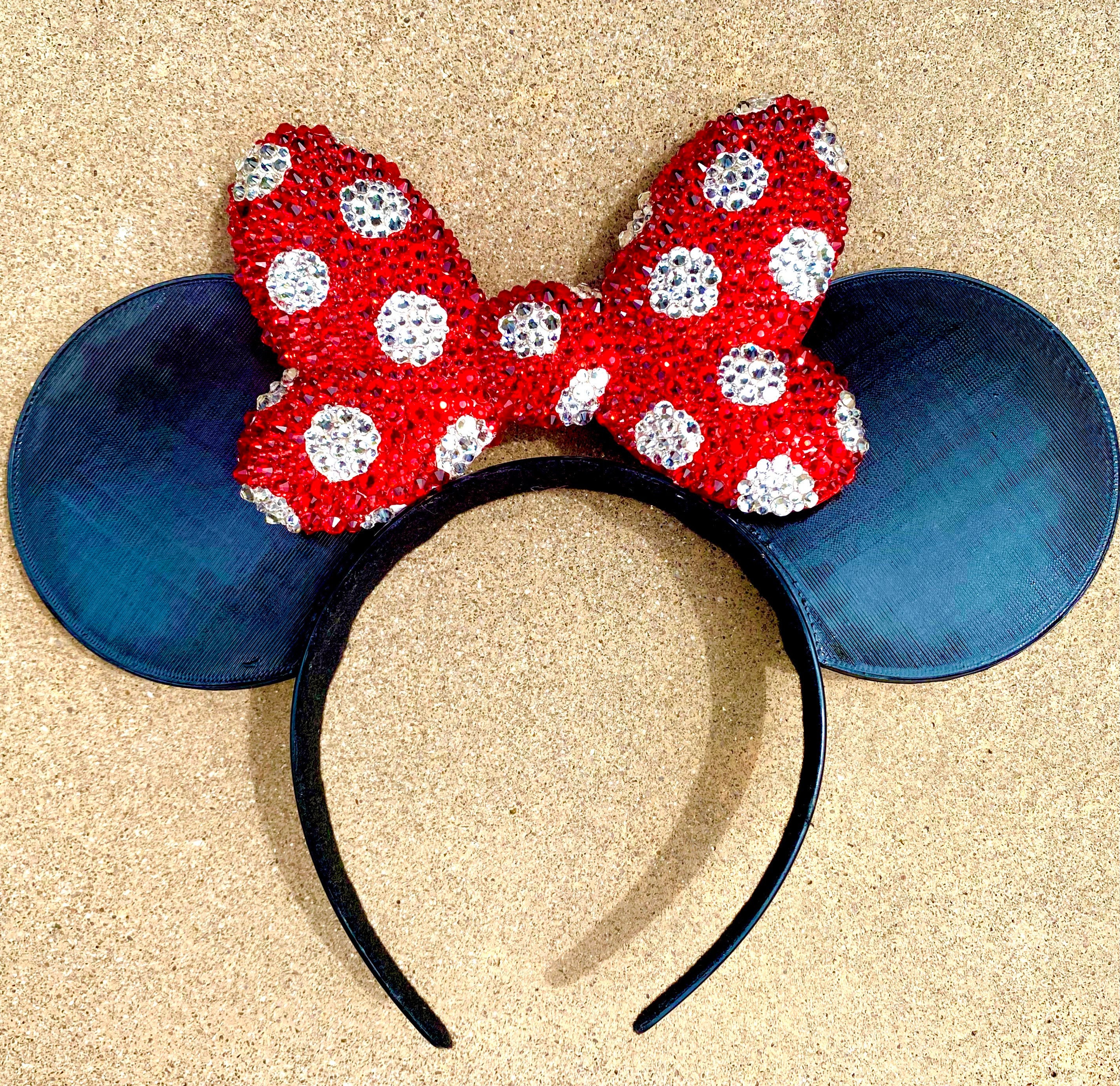 Swarovski Mickey Ears, Rhinestone Minnie Ears, Strass Mickey  display picture 1