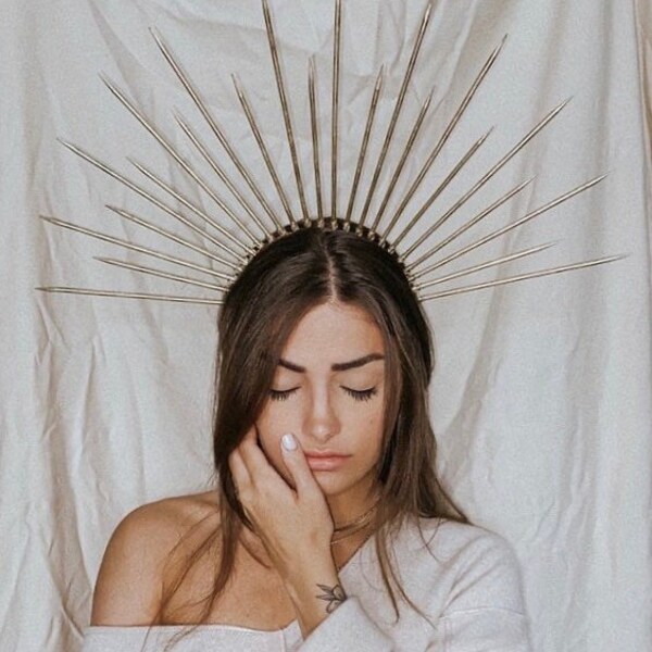 sunburst headpiece