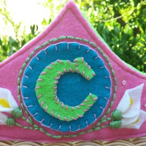 Personalized Felt Birthday Crown