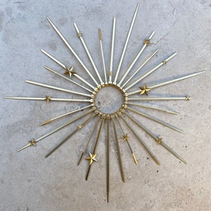 Full Circle Halo Crown - Sunburst Crown - Bun Halo - Customizable - Bridal Crown - Met Gala Crown