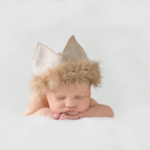 Felt and Fur Birthday/Costume Crown Where the Wild Things Are King of All the Wild Things image 1