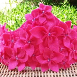 Felt Flower Birthday Crown