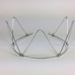 Silver Wire Crown - Festival Crown - Smash Cake Crown - Silver Tiara